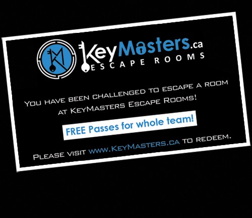 KeyMasters Escape Rooms Hamilton Voucher